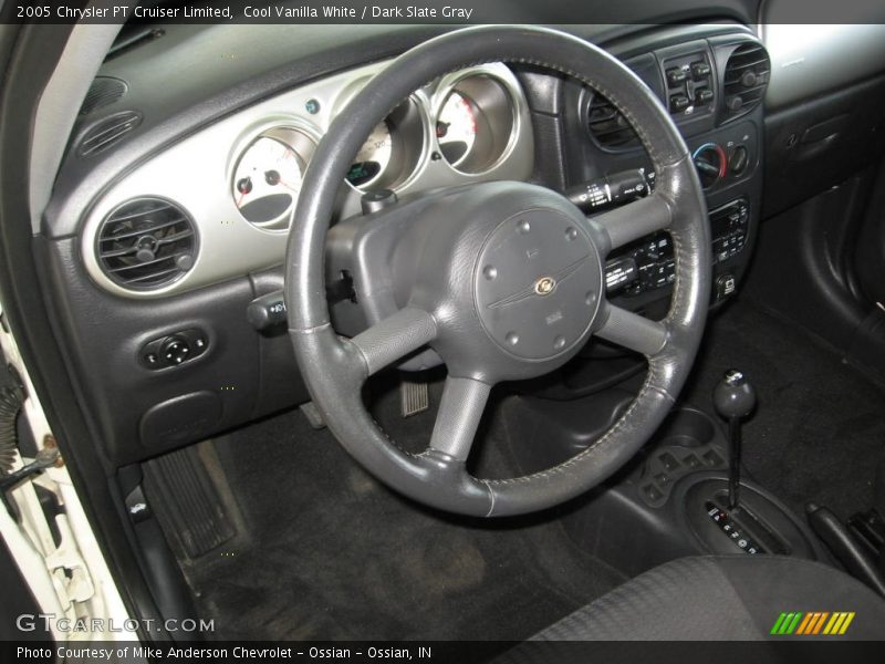 Cool Vanilla White / Dark Slate Gray 2005 Chrysler PT Cruiser Limited
