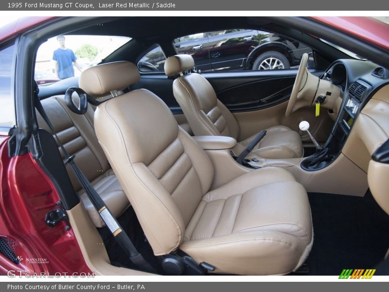 Front Seat of 1995 Mustang GT Coupe