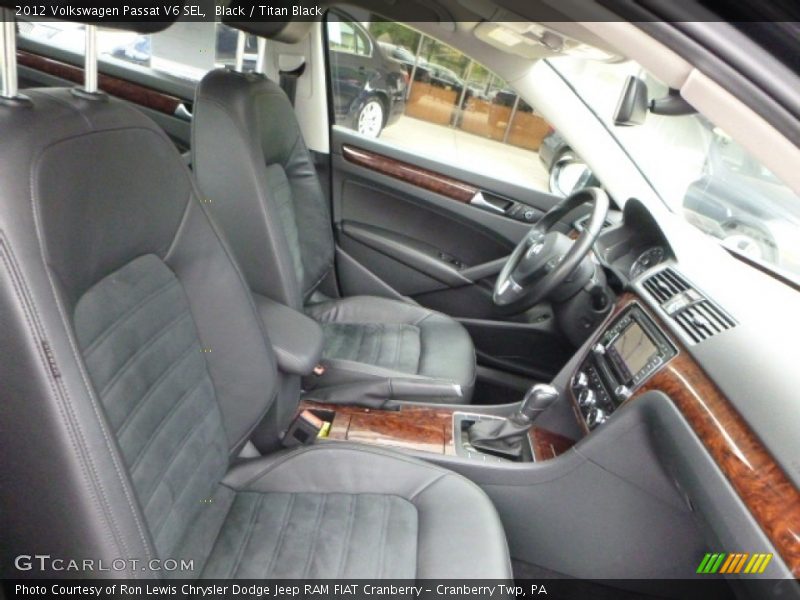 Black / Titan Black 2012 Volkswagen Passat V6 SEL