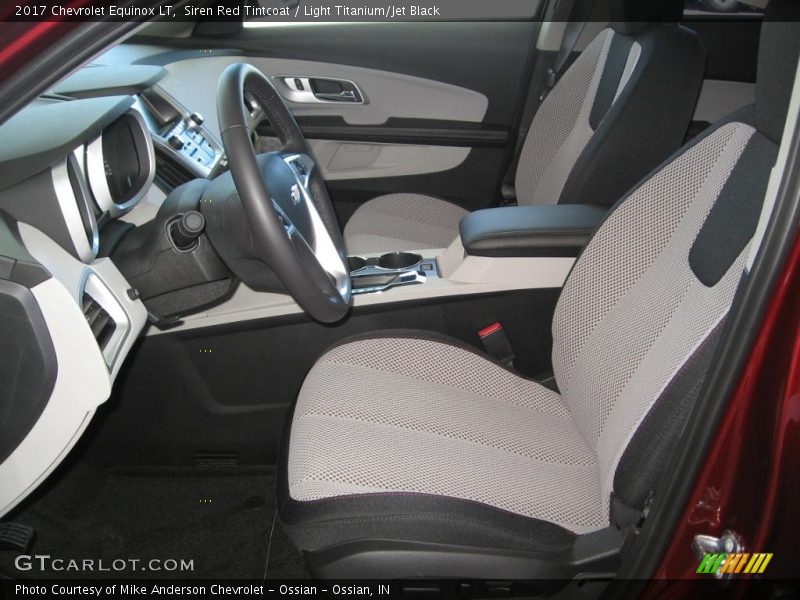Siren Red Tintcoat / Light Titanium/Jet Black 2017 Chevrolet Equinox LT