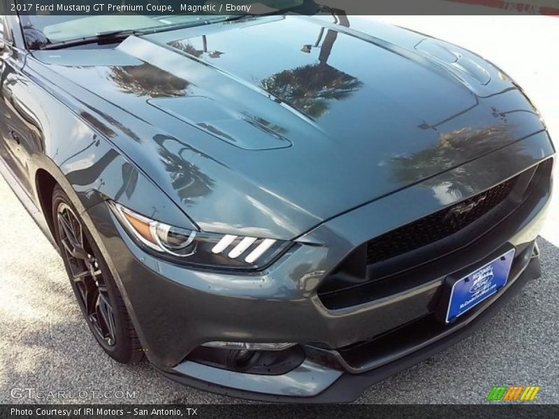 Magnetic / Ebony 2017 Ford Mustang GT Premium Coupe