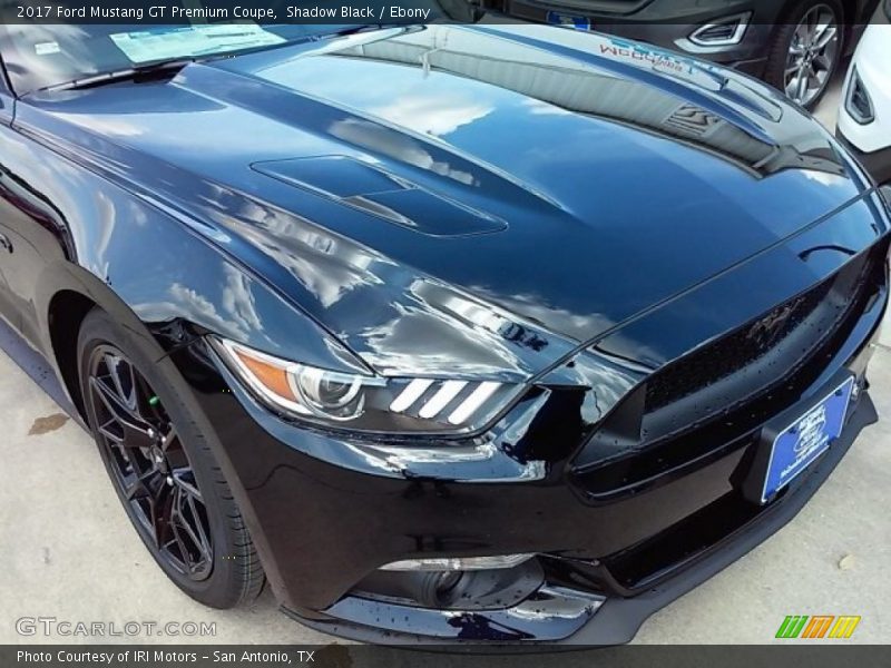Shadow Black / Ebony 2017 Ford Mustang GT Premium Coupe