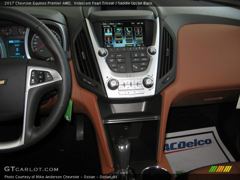 Iridescent Pearl Tricoat / Saddle Up/Jet Black 2017 Chevrolet Equinox Premier AWD