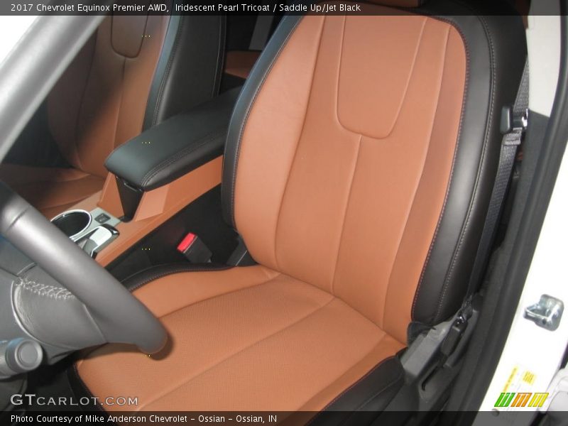 Iridescent Pearl Tricoat / Saddle Up/Jet Black 2017 Chevrolet Equinox Premier AWD