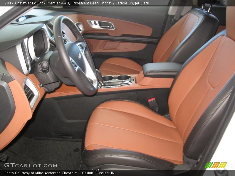  2017 Equinox Premier AWD Saddle Up/Jet Black Interior