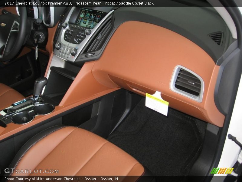 Iridescent Pearl Tricoat / Saddle Up/Jet Black 2017 Chevrolet Equinox Premier AWD