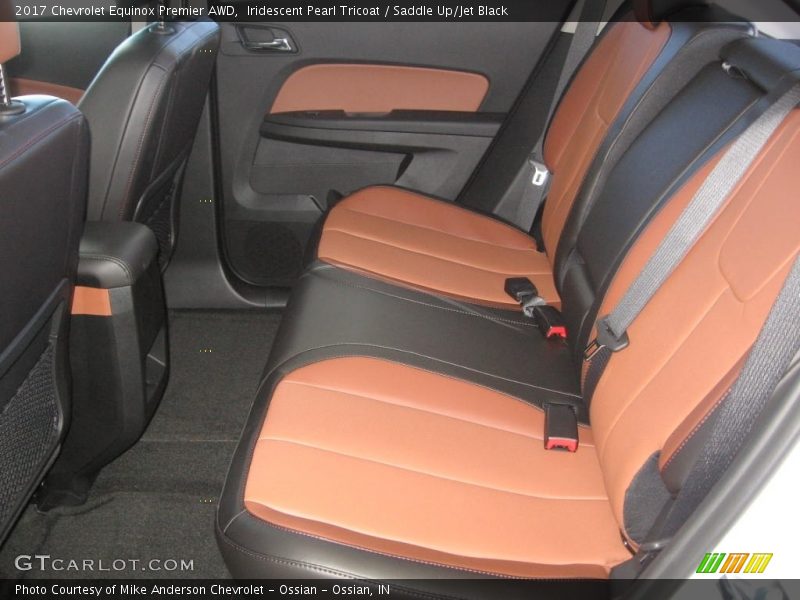 Iridescent Pearl Tricoat / Saddle Up/Jet Black 2017 Chevrolet Equinox Premier AWD