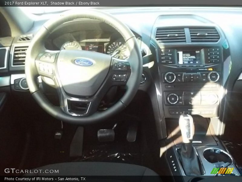 Shadow Black / Ebony Black 2017 Ford Explorer XLT