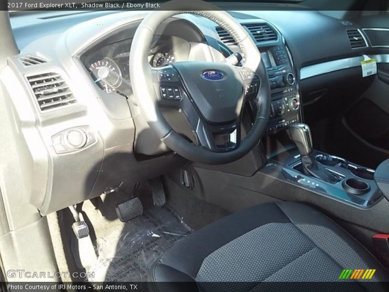 Shadow Black / Ebony Black 2017 Ford Explorer XLT