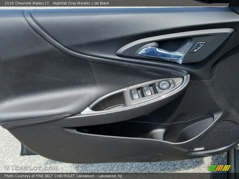 Nightfall Gray Metallic / Jet Black 2016 Chevrolet Malibu LT