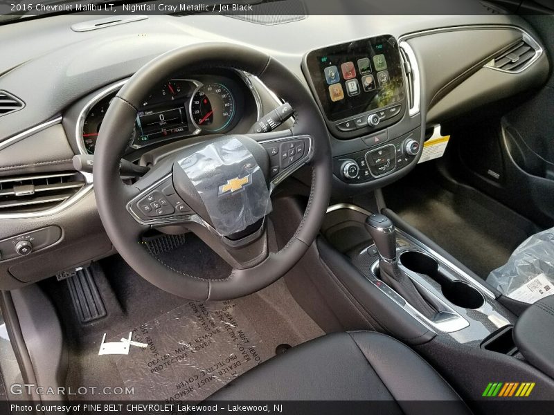 Nightfall Gray Metallic / Jet Black 2016 Chevrolet Malibu LT