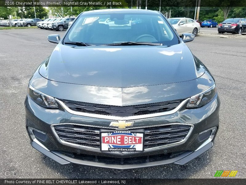 Nightfall Gray Metallic / Jet Black 2016 Chevrolet Malibu Premier