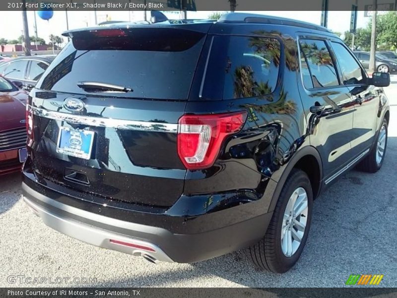 Shadow Black / Ebony Black 2017 Ford Explorer XLT