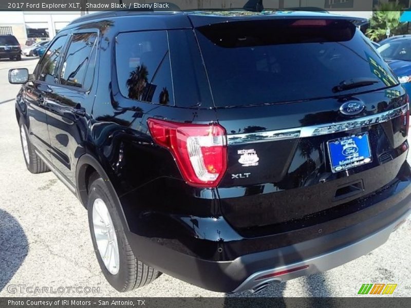Shadow Black / Ebony Black 2017 Ford Explorer XLT