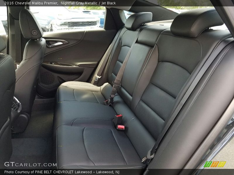 Nightfall Gray Metallic / Jet Black 2016 Chevrolet Malibu Premier