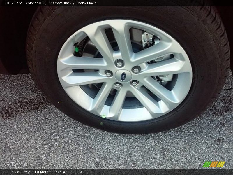 Shadow Black / Ebony Black 2017 Ford Explorer XLT