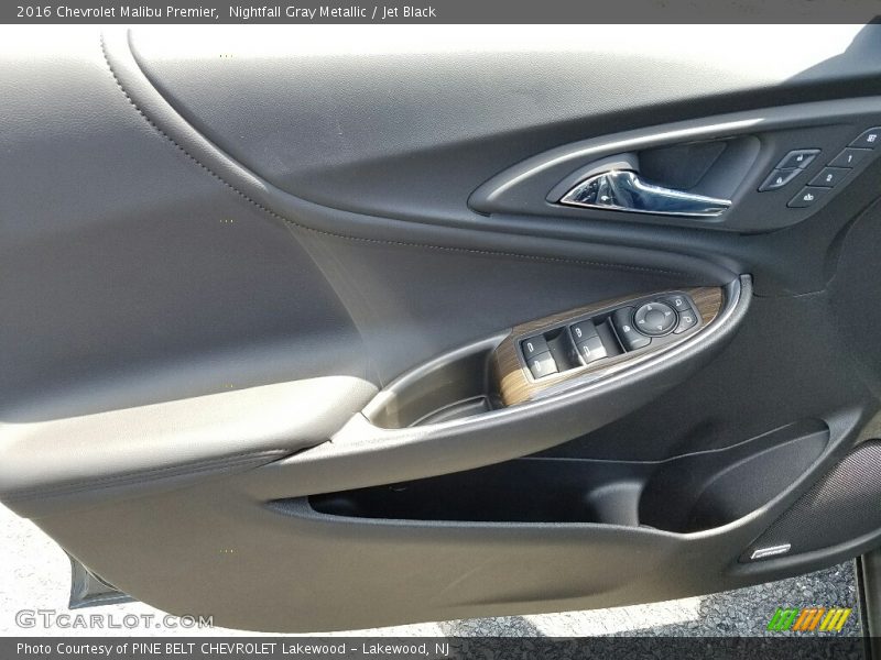 Nightfall Gray Metallic / Jet Black 2016 Chevrolet Malibu Premier