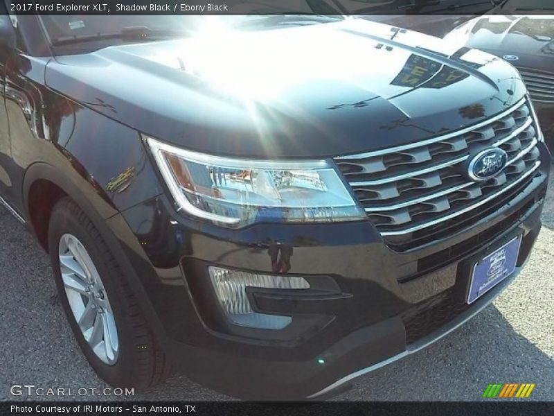 Shadow Black / Ebony Black 2017 Ford Explorer XLT