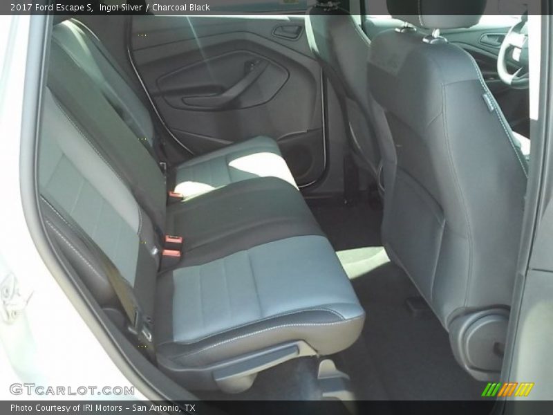 Ingot Silver / Charcoal Black 2017 Ford Escape S