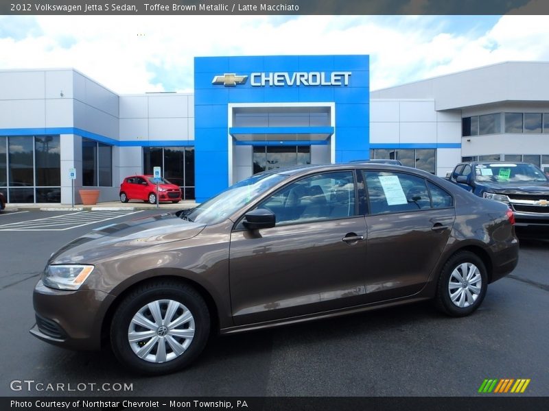 Toffee Brown Metallic / Latte Macchiato 2012 Volkswagen Jetta S Sedan