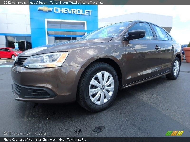 Toffee Brown Metallic / Latte Macchiato 2012 Volkswagen Jetta S Sedan