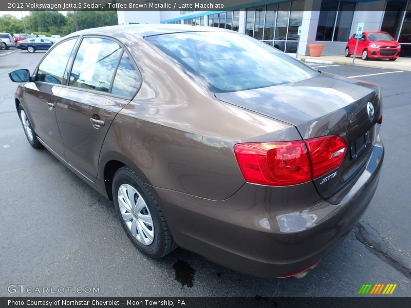 Toffee Brown Metallic / Latte Macchiato 2012 Volkswagen Jetta S Sedan