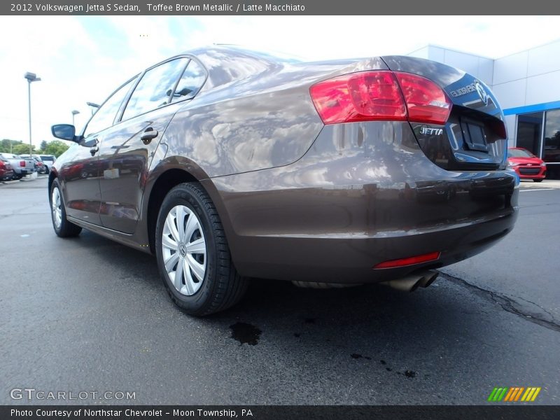 Toffee Brown Metallic / Latte Macchiato 2012 Volkswagen Jetta S Sedan