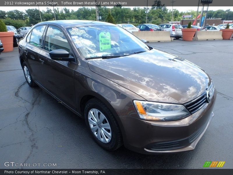 Toffee Brown Metallic / Latte Macchiato 2012 Volkswagen Jetta S Sedan