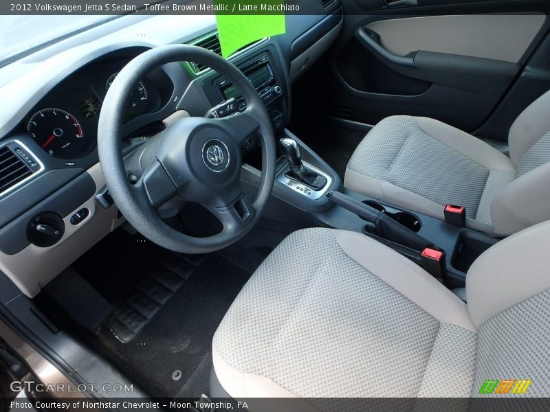 Toffee Brown Metallic / Latte Macchiato 2012 Volkswagen Jetta S Sedan