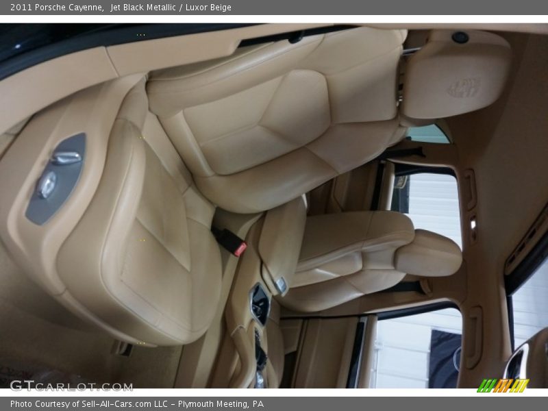 Jet Black Metallic / Luxor Beige 2011 Porsche Cayenne