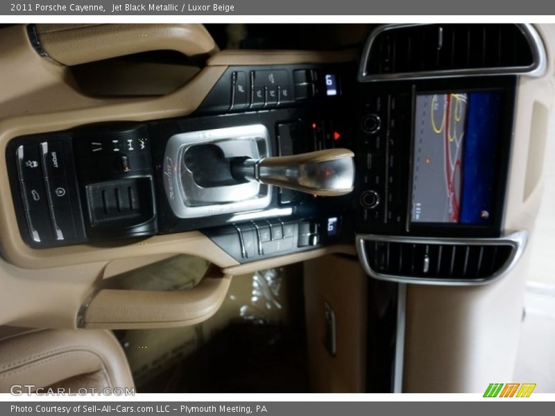 Jet Black Metallic / Luxor Beige 2011 Porsche Cayenne