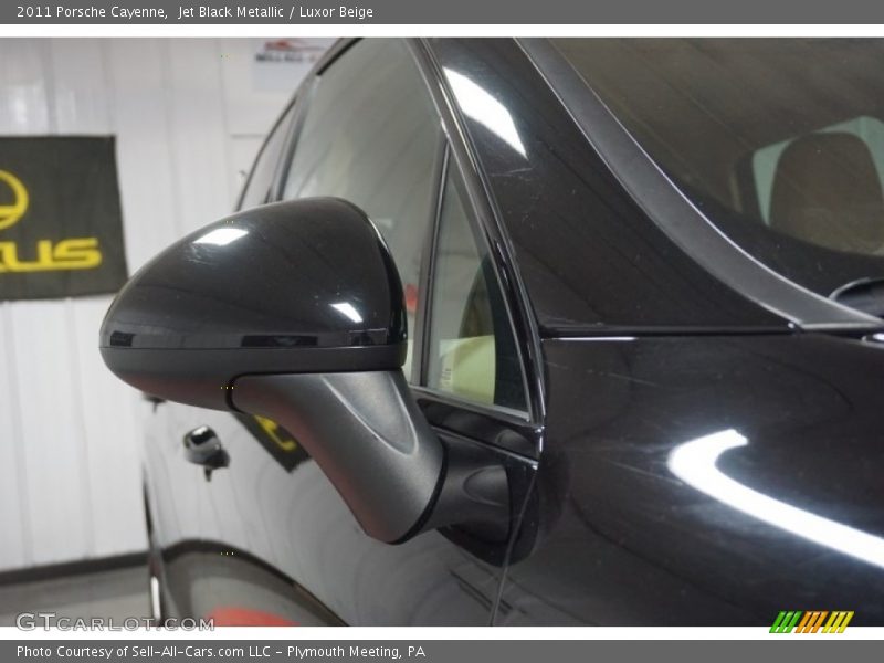 Jet Black Metallic / Luxor Beige 2011 Porsche Cayenne