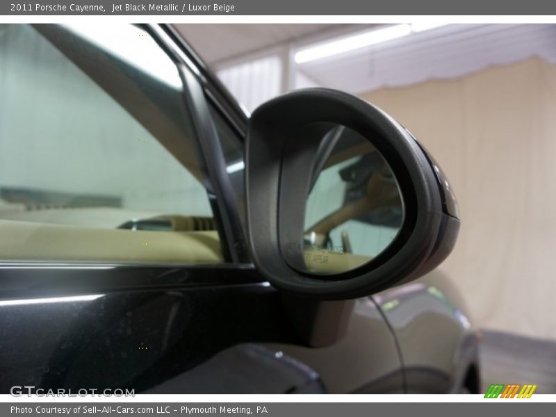 Jet Black Metallic / Luxor Beige 2011 Porsche Cayenne