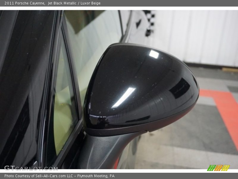 Jet Black Metallic / Luxor Beige 2011 Porsche Cayenne