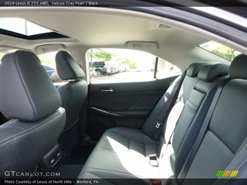 Nebula Gray Pearl / Black 2014 Lexus IS 250 AWD