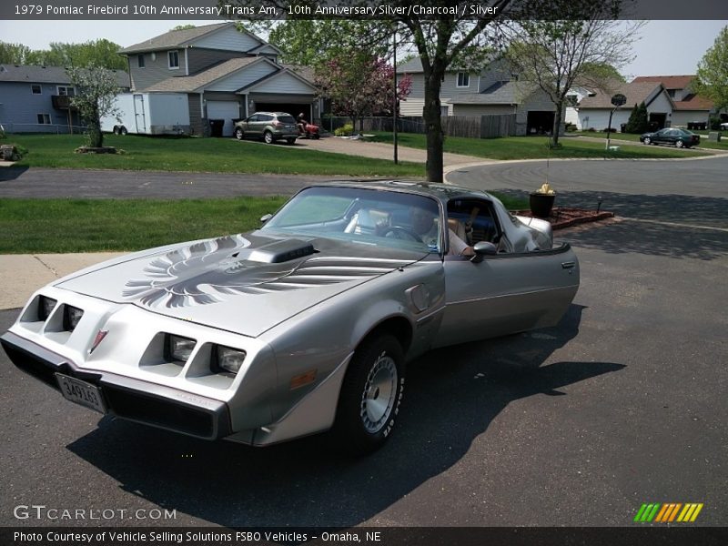 10th Anniversary Silver/Charcoal / Silver 1979 Pontiac Firebird 10th Anniversary Trans Am