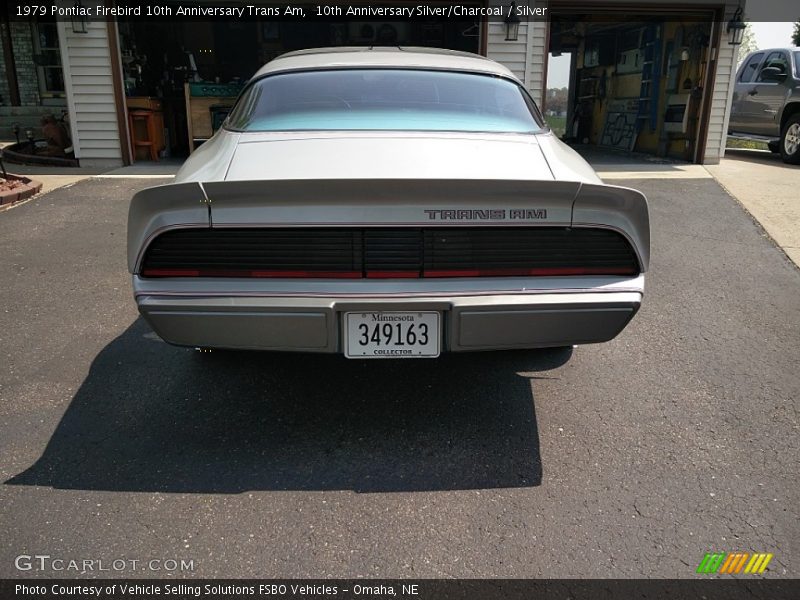 10th Anniversary Silver/Charcoal / Silver 1979 Pontiac Firebird 10th Anniversary Trans Am