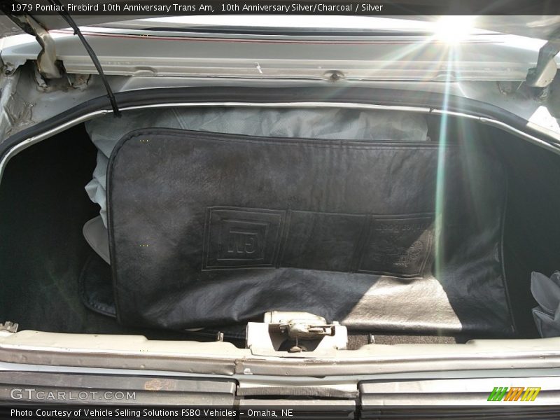 10th Anniversary Silver/Charcoal / Silver 1979 Pontiac Firebird 10th Anniversary Trans Am