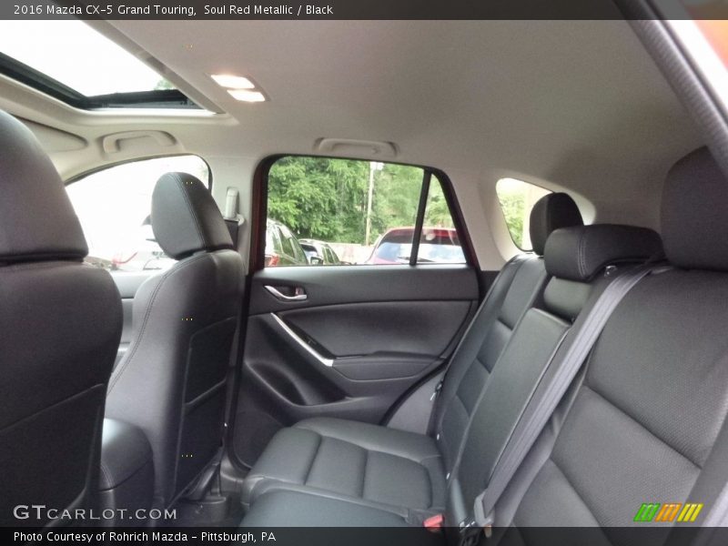 Soul Red Metallic / Black 2016 Mazda CX-5 Grand Touring