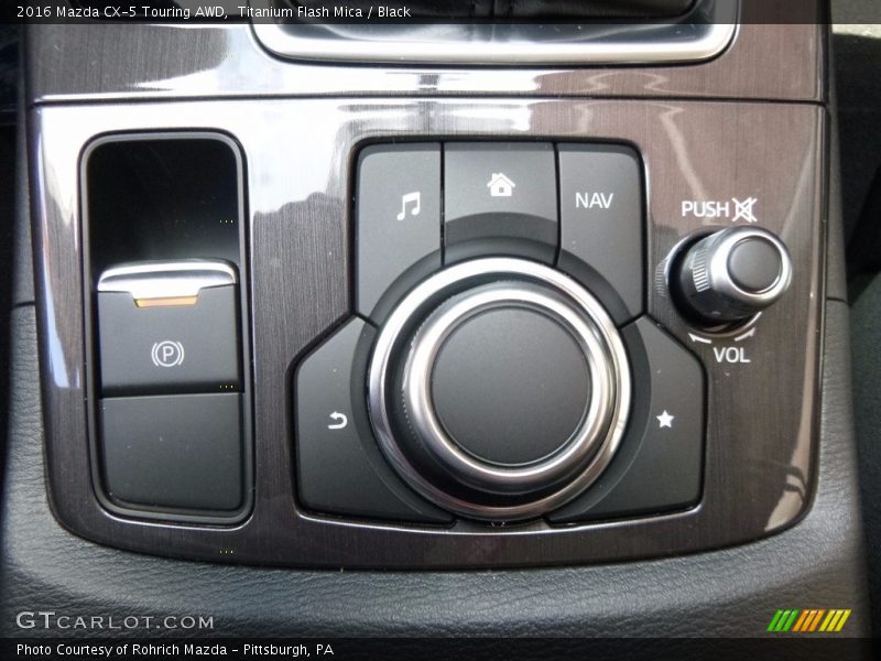 Titanium Flash Mica / Black 2016 Mazda CX-5 Touring AWD