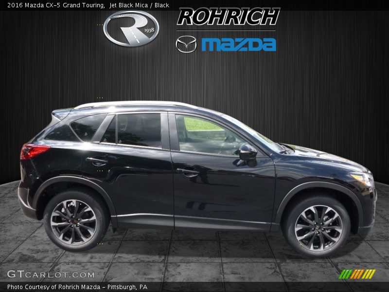 Jet Black Mica / Black 2016 Mazda CX-5 Grand Touring