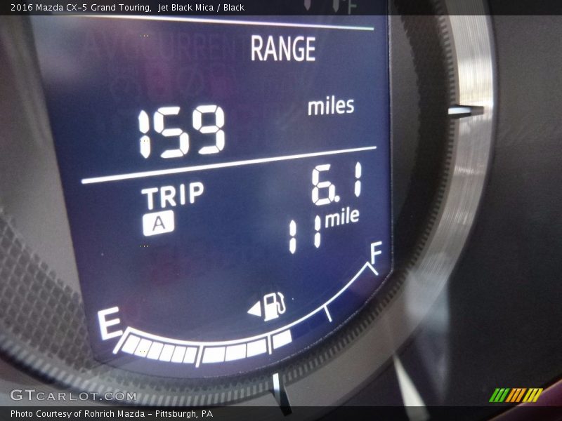 Jet Black Mica / Black 2016 Mazda CX-5 Grand Touring