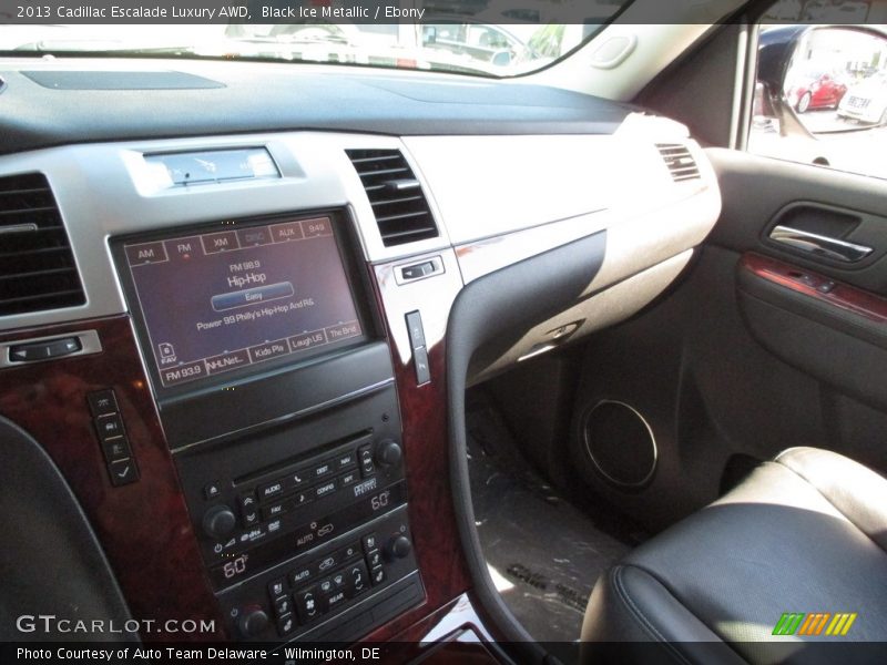 Black Ice Metallic / Ebony 2013 Cadillac Escalade Luxury AWD