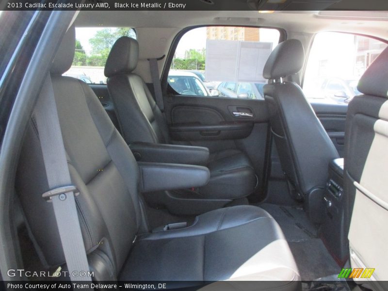 Black Ice Metallic / Ebony 2013 Cadillac Escalade Luxury AWD