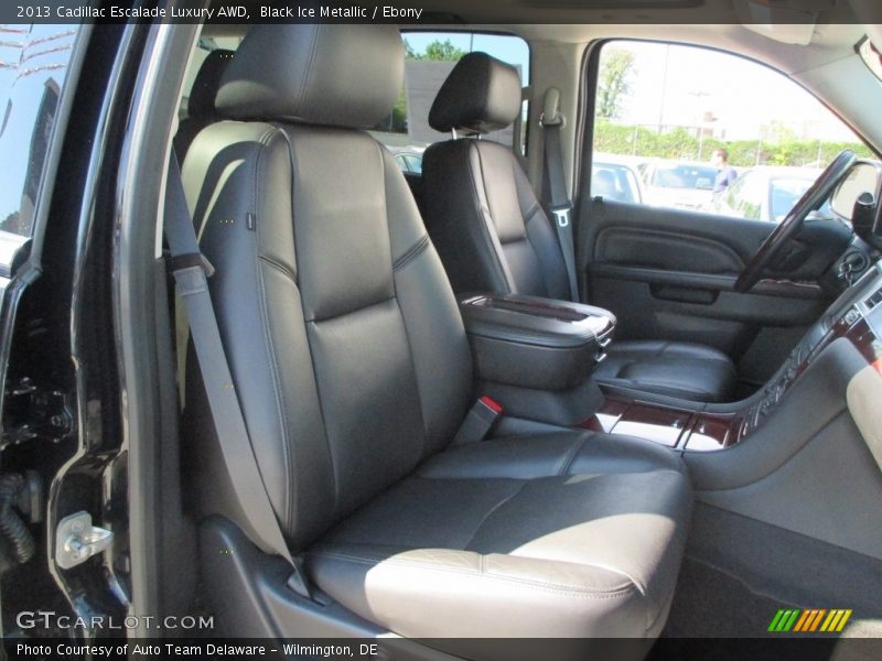 Black Ice Metallic / Ebony 2013 Cadillac Escalade Luxury AWD
