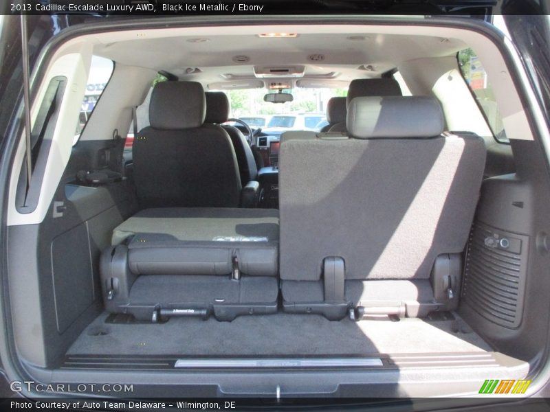 Black Ice Metallic / Ebony 2013 Cadillac Escalade Luxury AWD