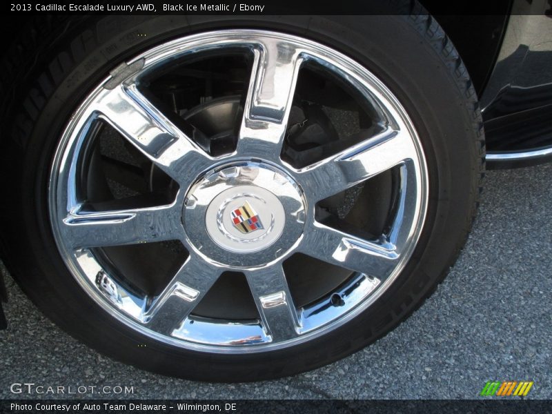 Black Ice Metallic / Ebony 2013 Cadillac Escalade Luxury AWD