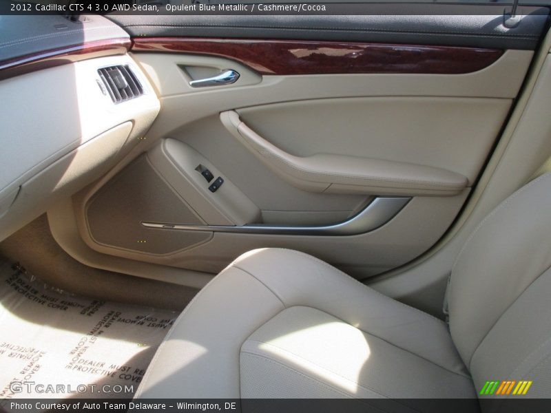 Opulent Blue Metallic / Cashmere/Cocoa 2012 Cadillac CTS 4 3.0 AWD Sedan