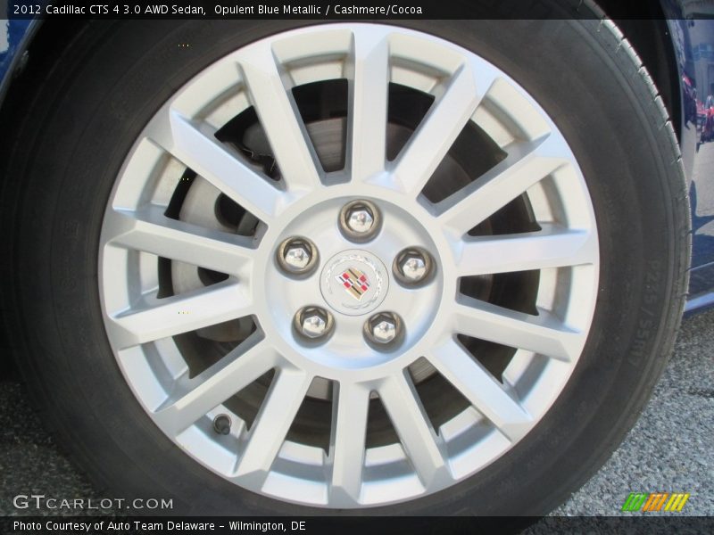 Opulent Blue Metallic / Cashmere/Cocoa 2012 Cadillac CTS 4 3.0 AWD Sedan