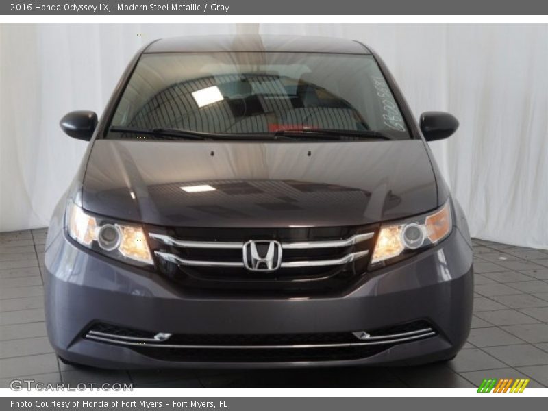 Modern Steel Metallic / Gray 2016 Honda Odyssey LX